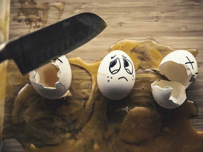 Яйцата също имат чувства