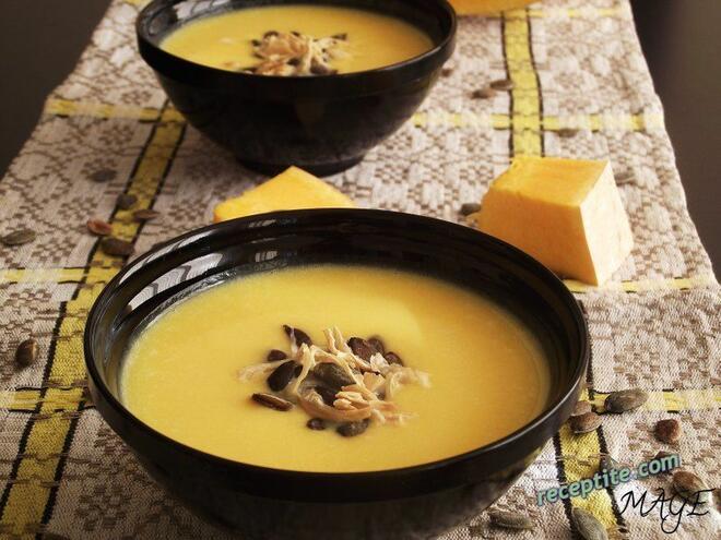 Есенна крем супа от тиква и джинджифил

