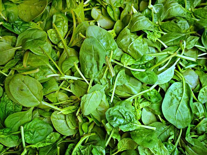 Пет ползи за здравето от спанака