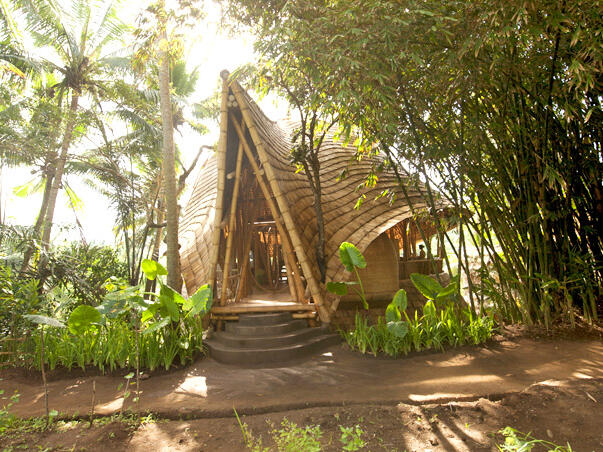 Къщи от бамбук 