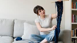 Антистрес терапия: плетенето 